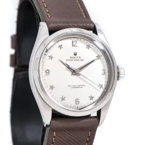 1954 Vintage Rolex Oyster Perpetual 34 Chronometer Ref. 6284 Watch in Stainless Steel (# 14835)