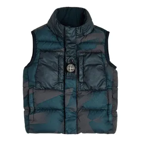 Blue Down Vest