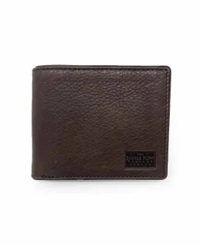 Brown Leather Billfold Wallet