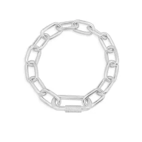 Chain Bracelet - White Silver