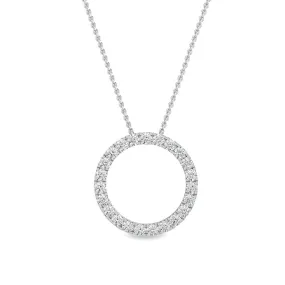 Circle Lab Diamond Necklace (1.0 ctw)