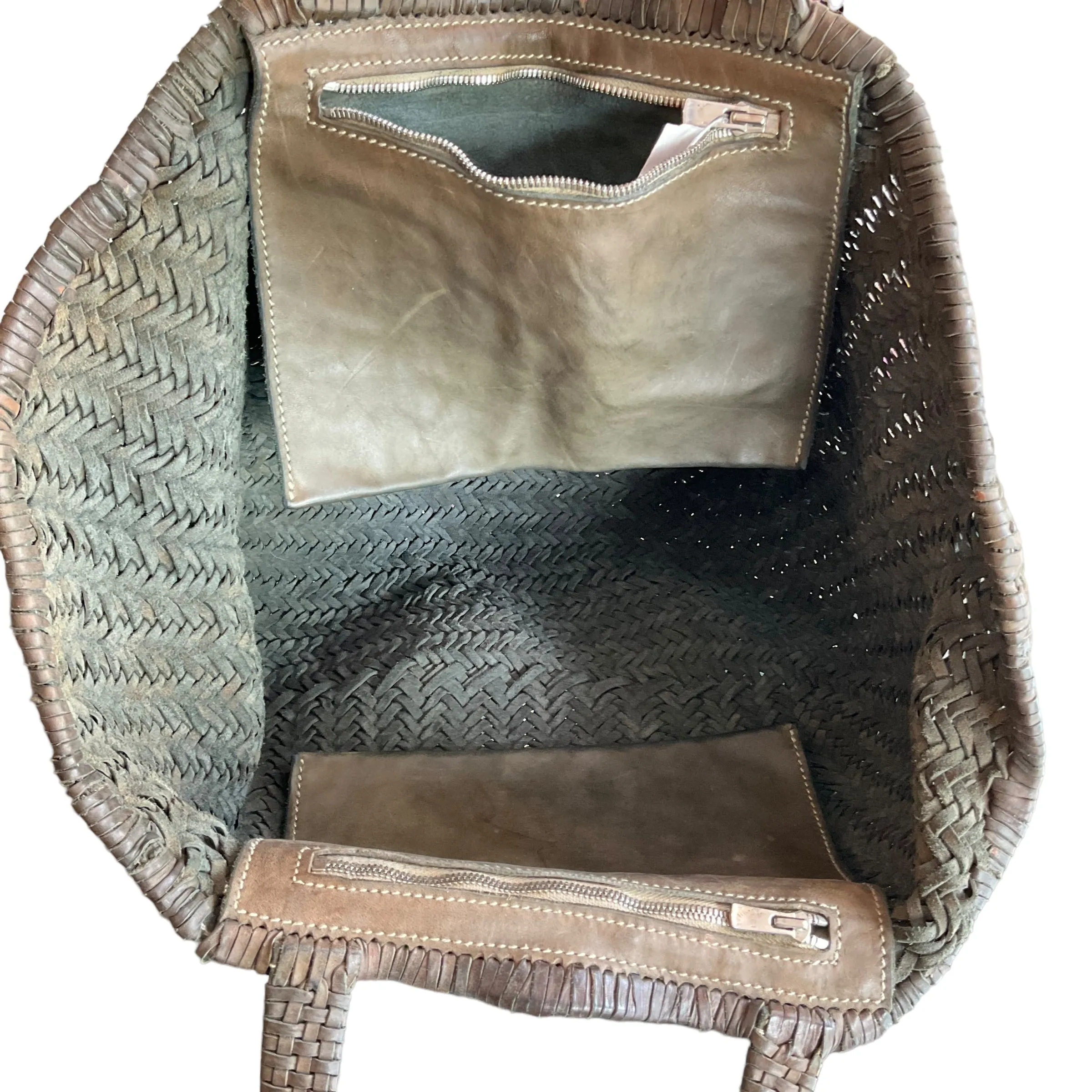 Giudi Woven Tote Handbag