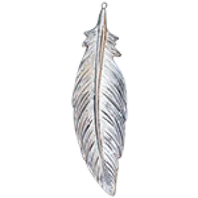 Hanging decoration - Silver Feather