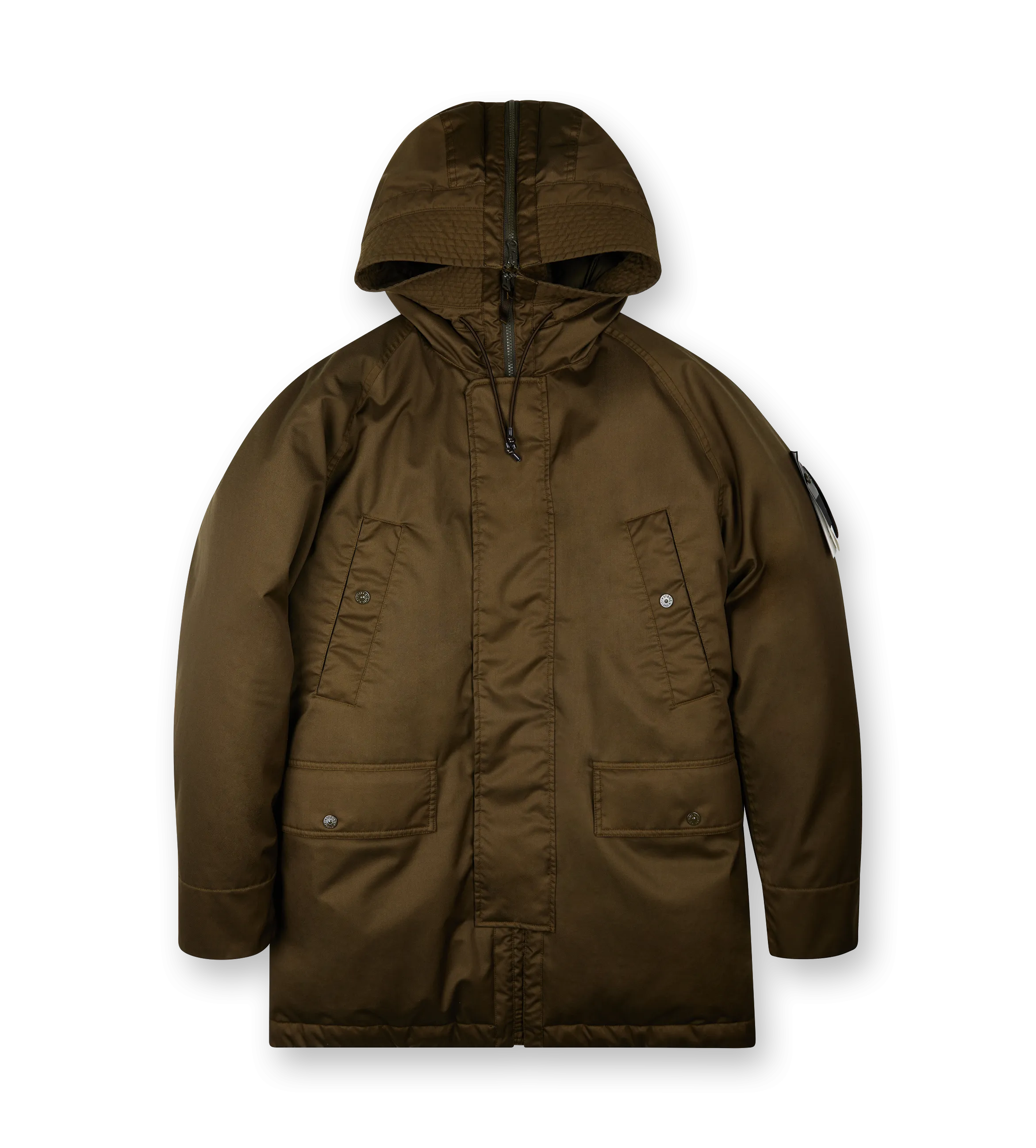 Hooded Parka Green