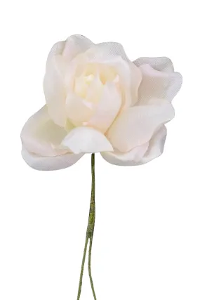 Ivory Spray Rose Boutonnière Flower