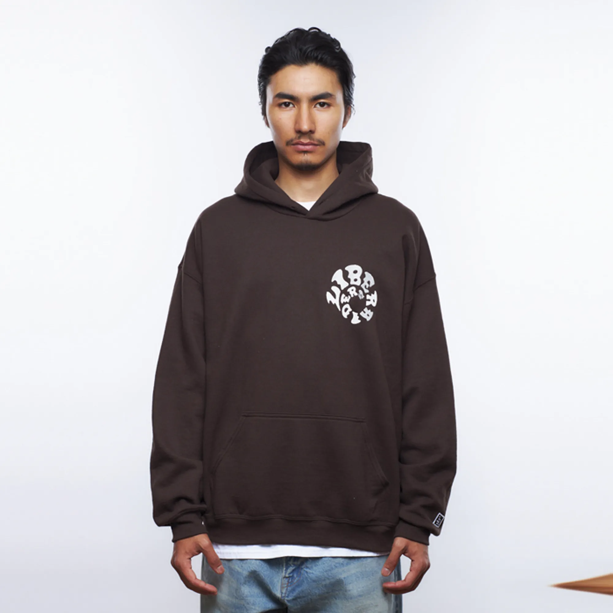 Liberaiders Spiral Logo Hoodie Brown