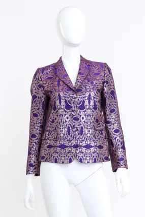 Metallic Brocade Jacket