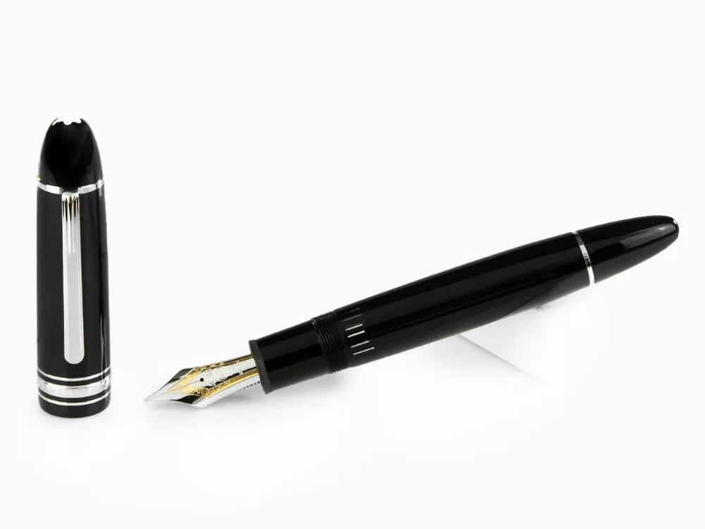 Montblanc Meisterstück 149 Platinum Fountain Pen, Black, 132105