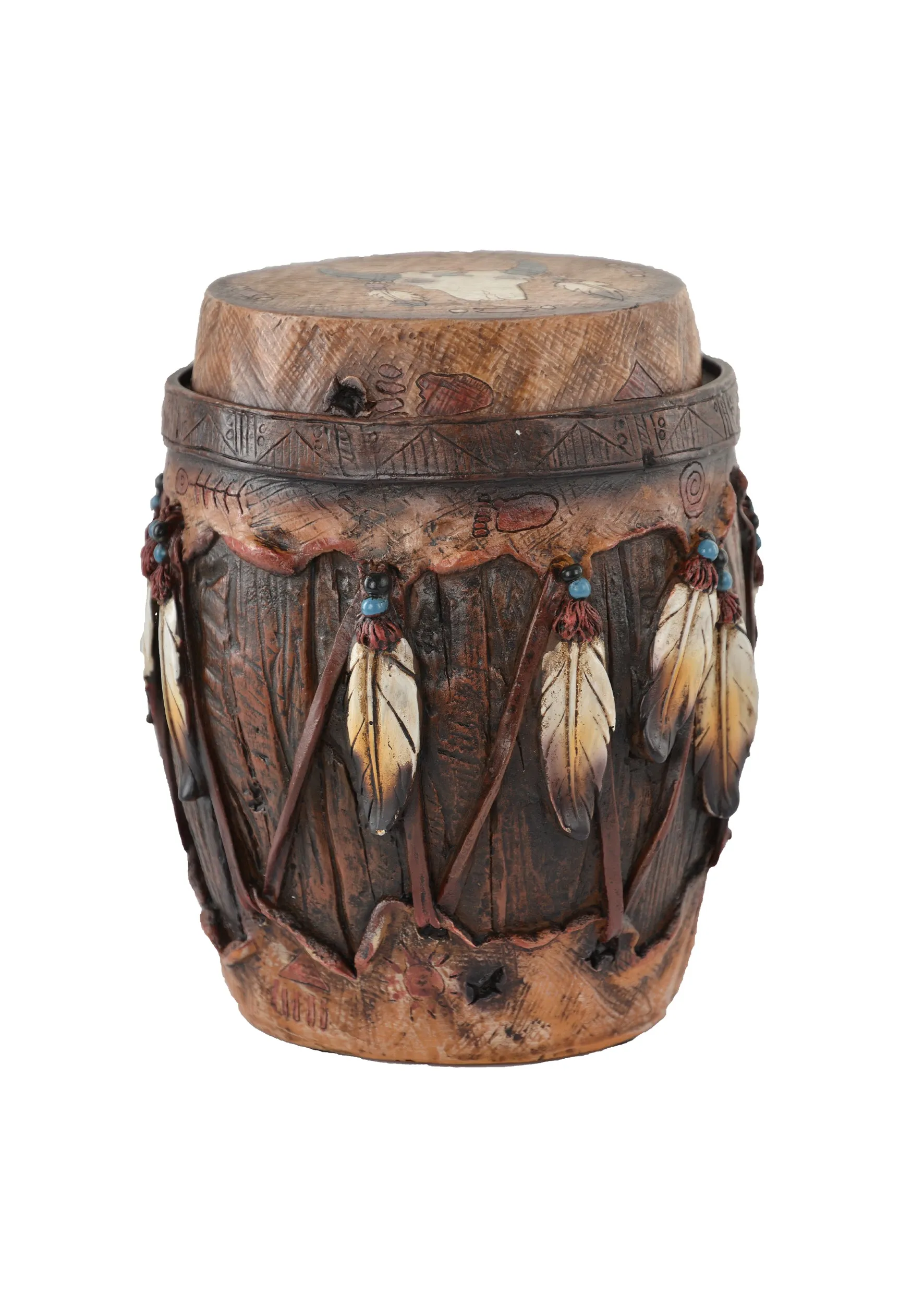 Pure Western Steerhead Feather Container