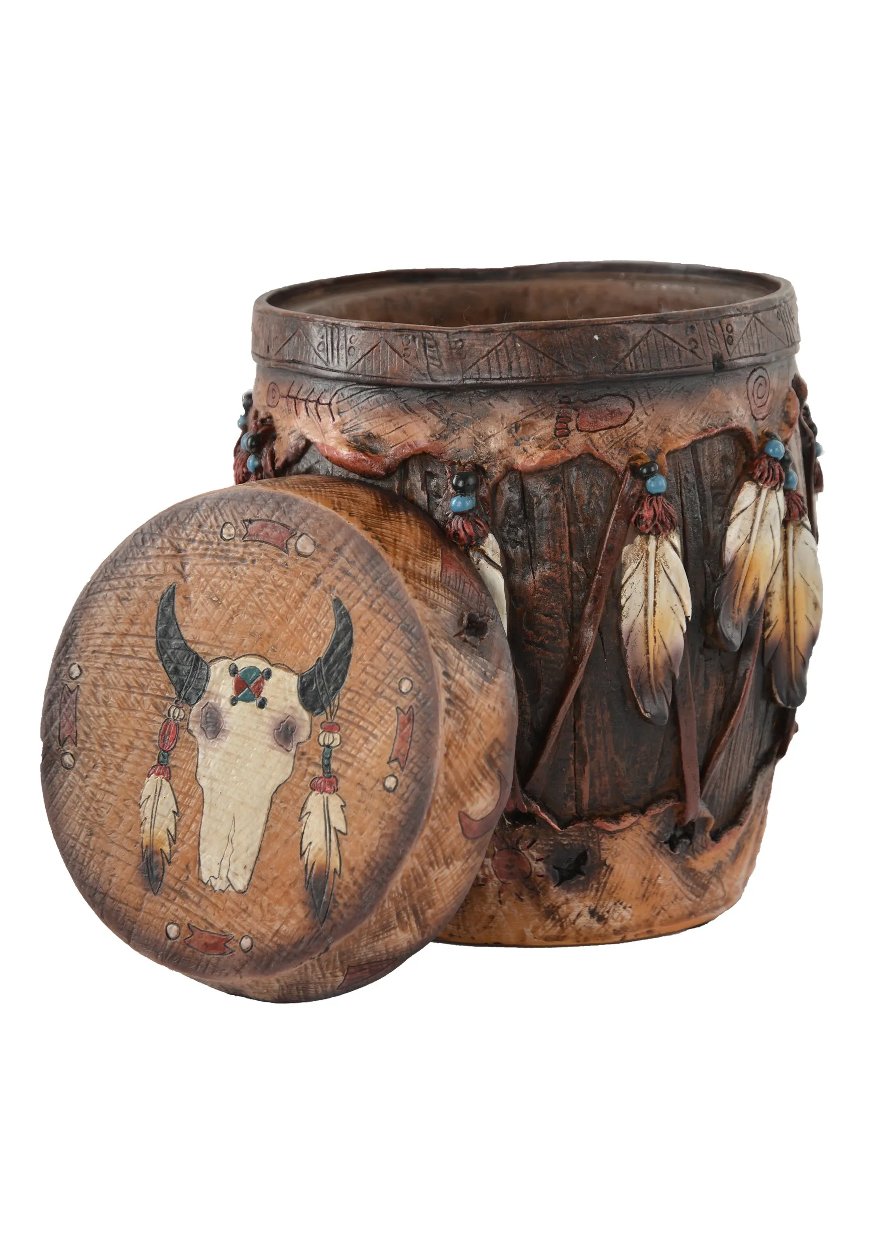 Pure Western Steerhead Feather Container