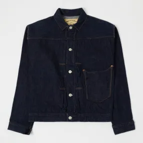 Warehouse & Co Brown-Duck & Digger Nonpareil Denim Jacket - Rinsed